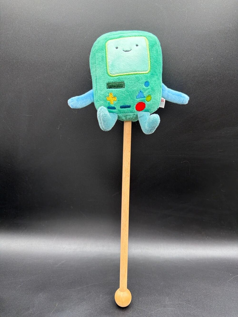 Adventure Time BMO Plush Back Massage Stick Cartoon Network MINISO Wooden 14.5”